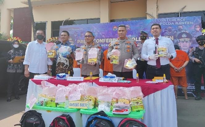 Polresta Tangerang Tangkap Sindikat Sabu 43 Kilogram, Tujuh Pelaku Diamankan