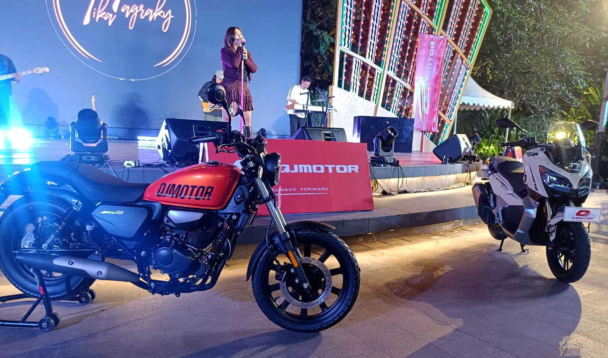 2 Motor Keren QJMOTOR Siap Mengaspal di Indonesia