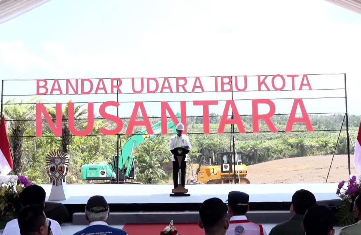 Groundbreaking Bandara VVIP IKN Nusantara, Jokowi Perkiraan Rampung ...