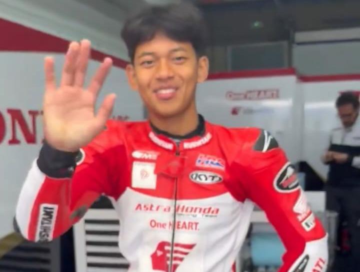 Veda Ega Menggila di Jerez! Rookie Indonesia Tembus Top 5 Hari Kedua