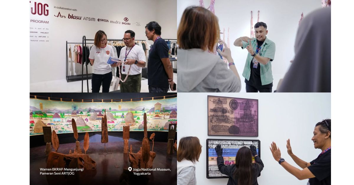 Kementerian Ekraf Beri Apresiasi pada Pameran Seni ARTJOG sebagai Wujud Ekonomi Kreatif