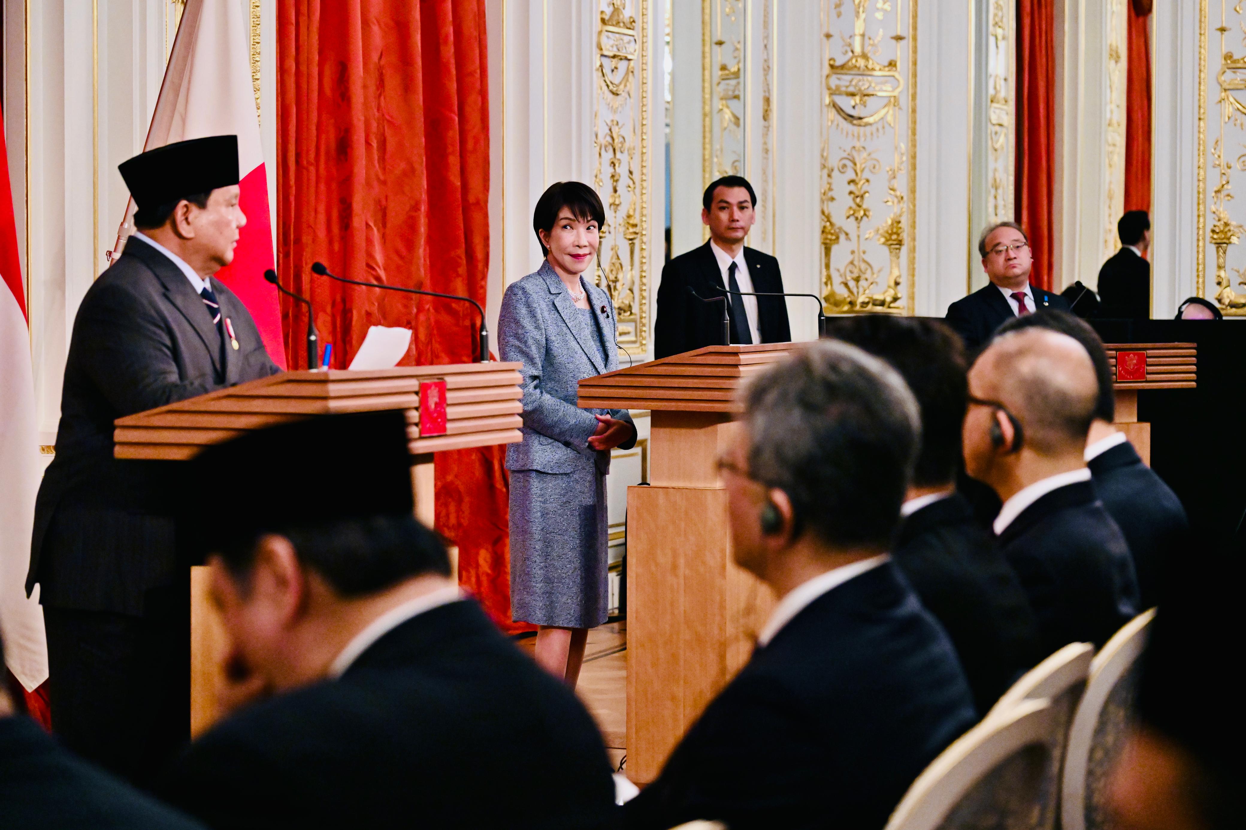 Presiden Prabowo dan PM Takaichi Sepakat Indonesia-Jepang Jadi Penjaga Perdamaian