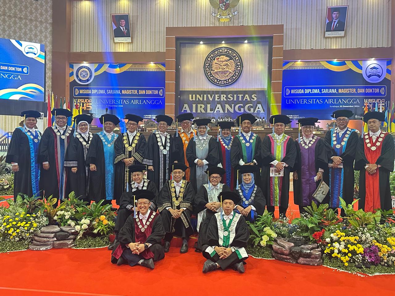 Upacara Pengukuhan Wisudawan Universitas Airlangga: AHY Menjadi Wisudawan Terbaik