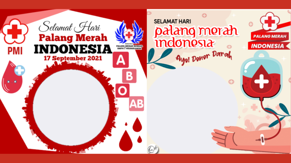 25 Twibbon Hari Palang Merah Indonesia 2024 Gratis Lengkap Ucapannya, Cocok Share di Medsos!