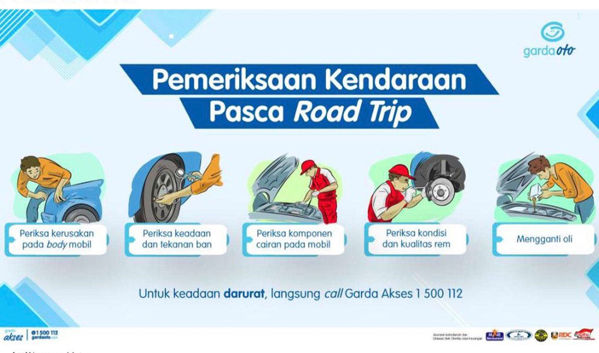 Mobil Habis Diajak Liburan? Cek Bagian Ini Sebelum Digunakan Lagi   