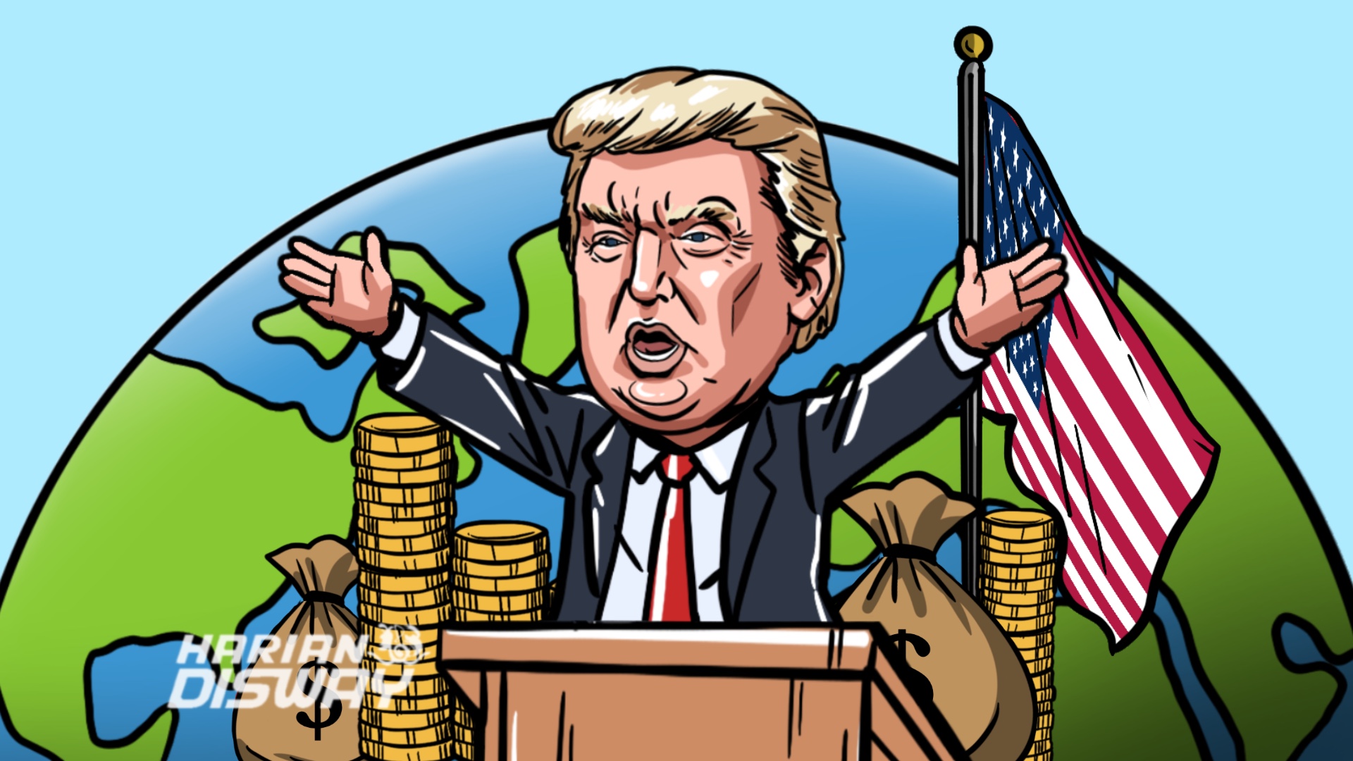 Dedolarisasi, Dehegemoni, dan Reorientasi Ekonomi Global