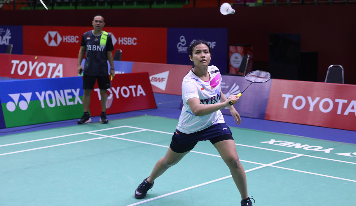 Pemain Indonesia Siap Beradaptasi dengan Angin di Stadion Nimibutr Jelang Toyota Thailand Open 2024