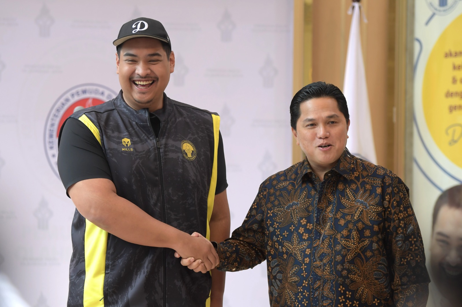 Erick Thohir Resmi Jadi Menpora Baru, Gantikan Dito Ariotedjo di Kabinet Prabowo