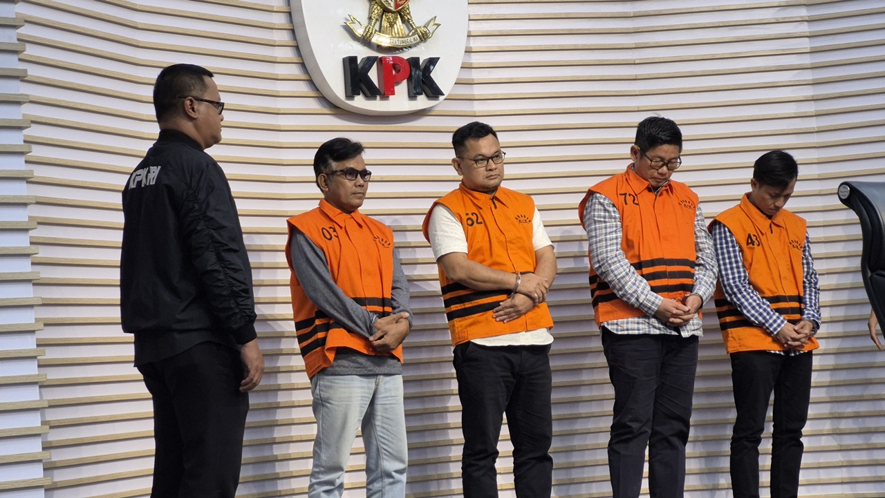 KPK Tahan 4 Tersangka Dugaan Korupsi di Kabupaten OKU, Ini Konstruksi Lengkapnya