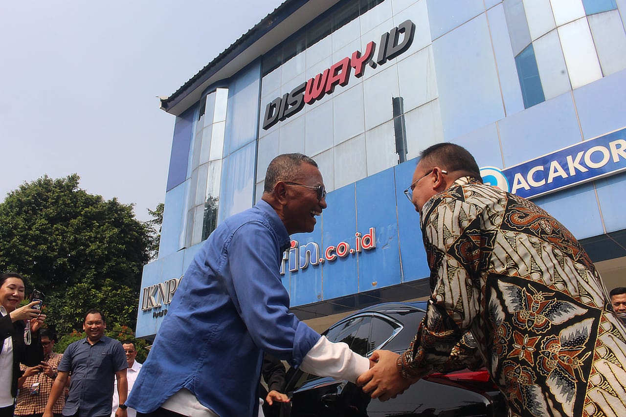 Sufmi Dasco-Raffi Ahmad Bertemu Dahlan Iskan di Kantor Disway, Ini yang Dibicarakan