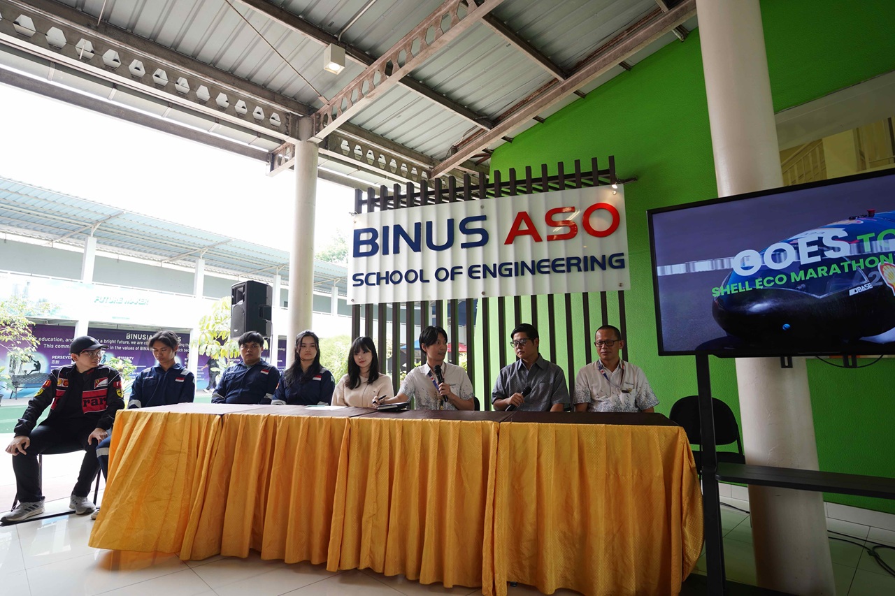 Tim D'BASE BINUS ASO Siap Unjuk Gigi di Shell Eco-marathon 2025: Kita Berikan yang Terbaik!