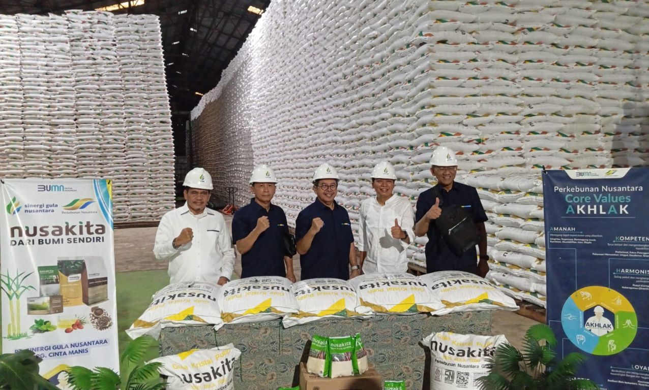 Produksi Gula Kristal Putih SGN Meningkat, Capai 847 Ribu Ton