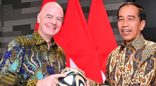 Jokowi Resmikan Kantor FIFA Tetap Asia Hub di Jakarta, Gianni Infantino: Membantu Transformasi Sepakbola Indonesia