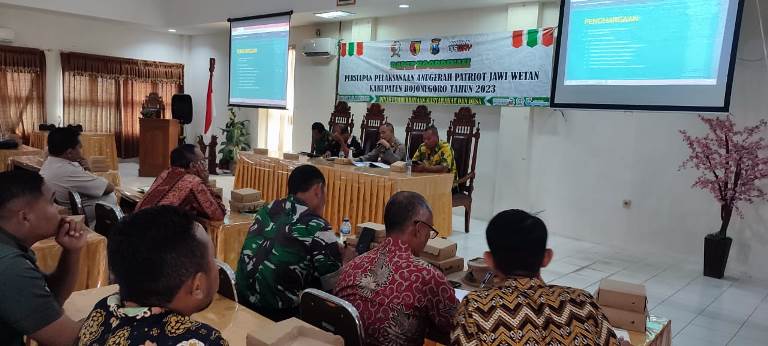  Anugerah Patriot Jawi Wetan 2023: 14 Kabupaten/Kota Seleksi Zoom Meeting Hari Pertama