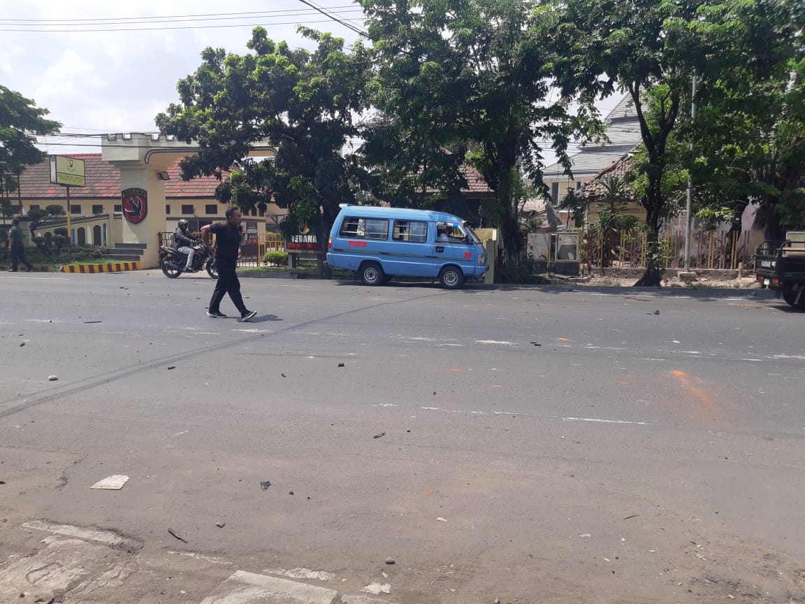 Suara Ledakan Terdengar dari Markas Gegana Brimob Krembangan Surabaya, Diduga Dari Bahan Peledak yang Akan Dimusnahkan