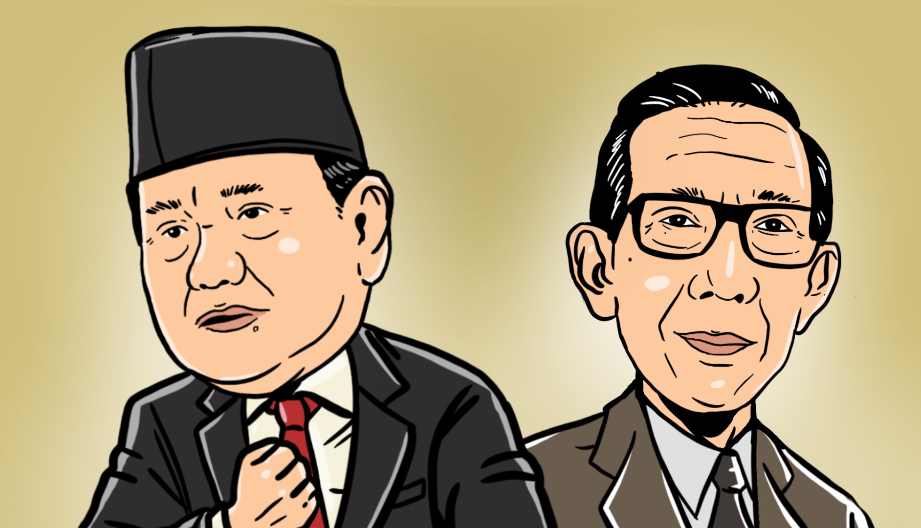 Jejak Soemitro Djojohadikoesoemo, Langkah Prabowo Subianto