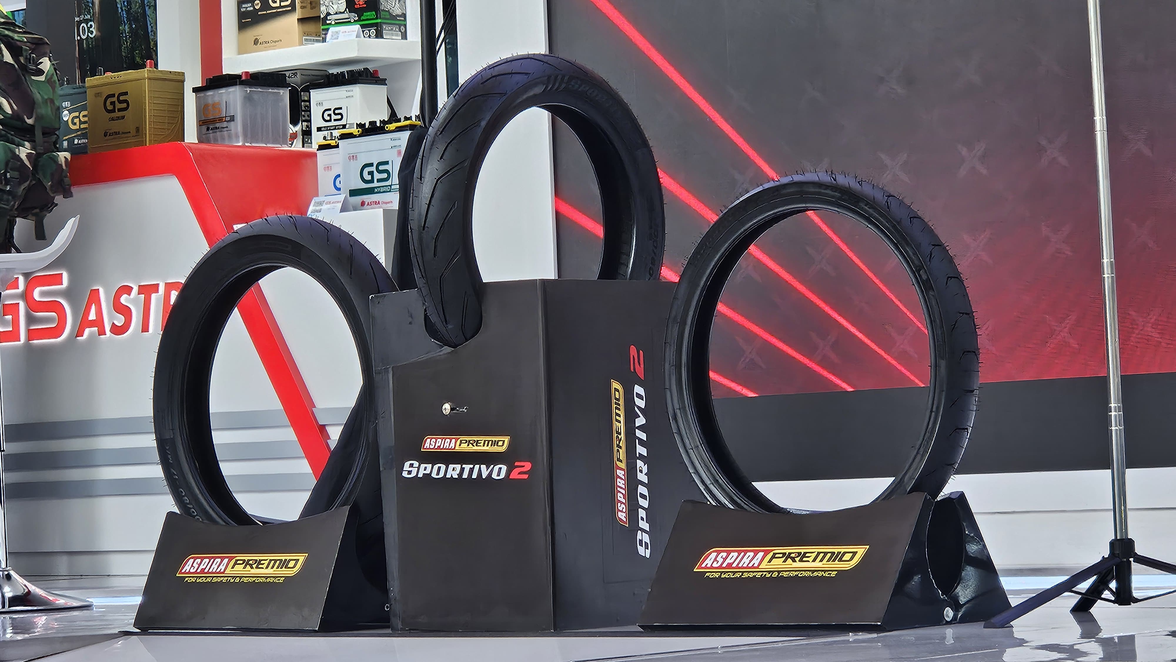 Aspira Premio Sportivo 2 Meluncur di GIIAS 2025, Pilihan Ban Harian Bergaya Sporty