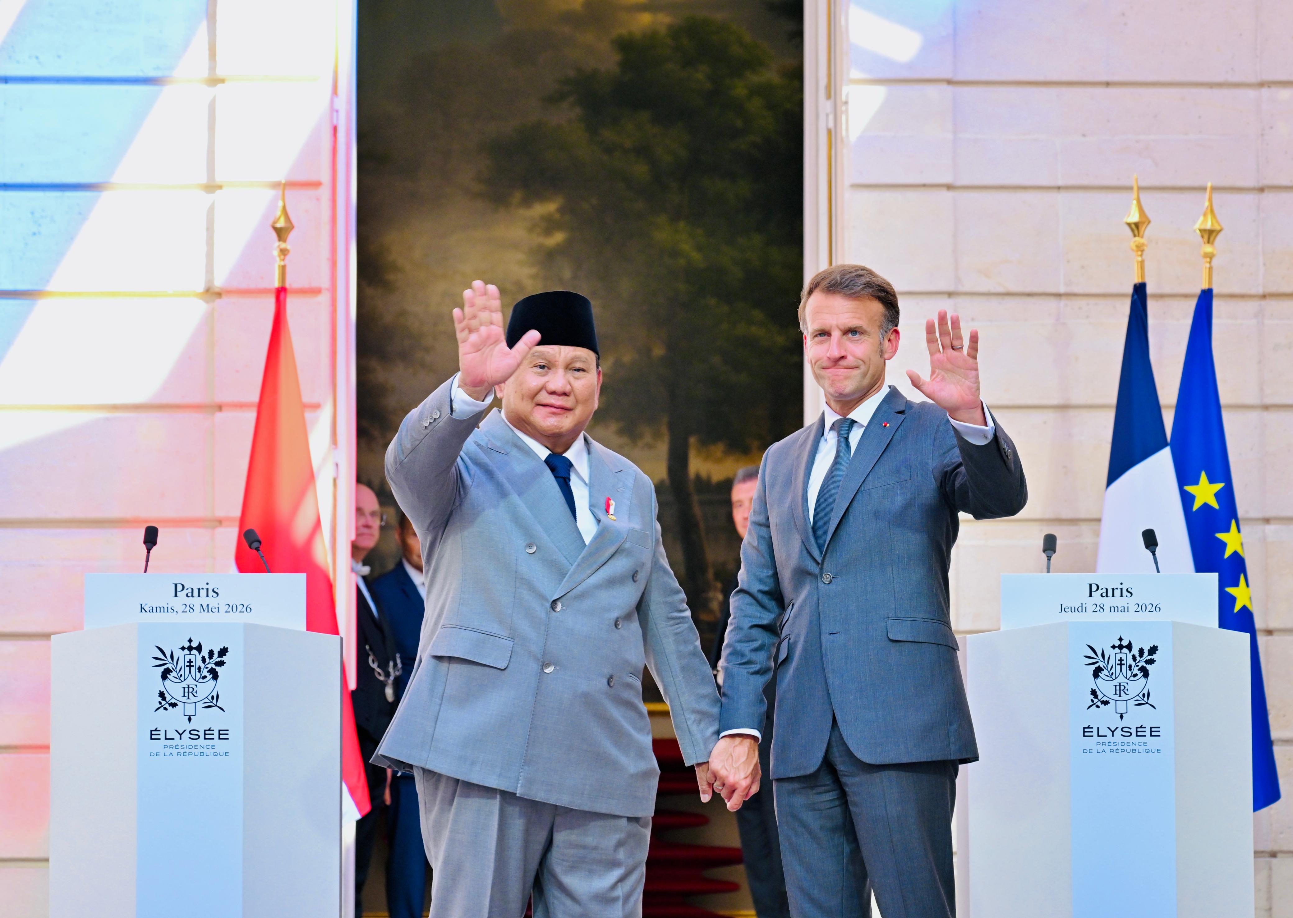 Presiden Macron Tegaskan Indonesia Mitra Penting Strategis Prancis di Indo-Pasifik