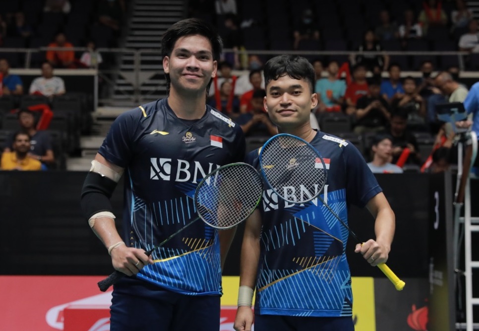 Obati Kekecewaan Ganda Putra, Leo/Daniel Lolos ke Perempat Final Singapore Open 