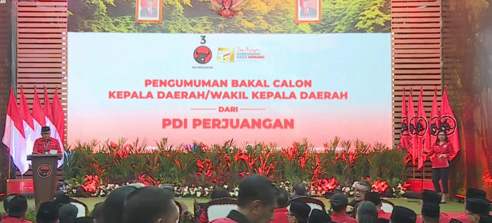 PDIP Umumkan Bakal Calon Kepala Daerah Gelombang Ketiga, Bacalon Jatim dan Jakarta Masih Rahasia