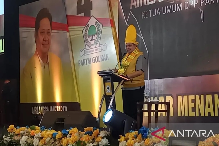 Airlangga klaim elektabilitas Prabowo-Gibran di atas 60 persen
