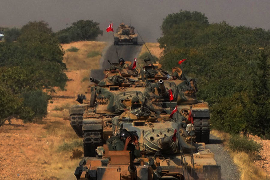 Turki Serang Markas Militer Amerika Serikat 