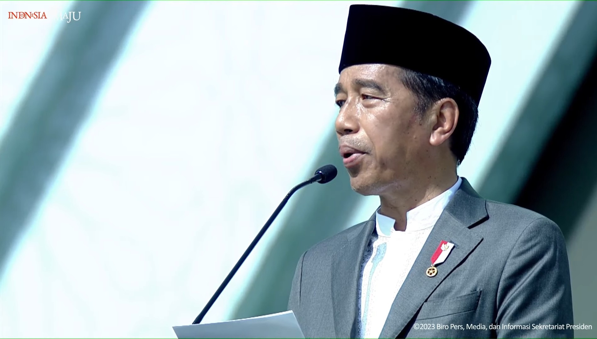 Momentum 1 Abad NU, Jokowi: Bangun Masa Depan Indonesia Maju dan Bermartabat!