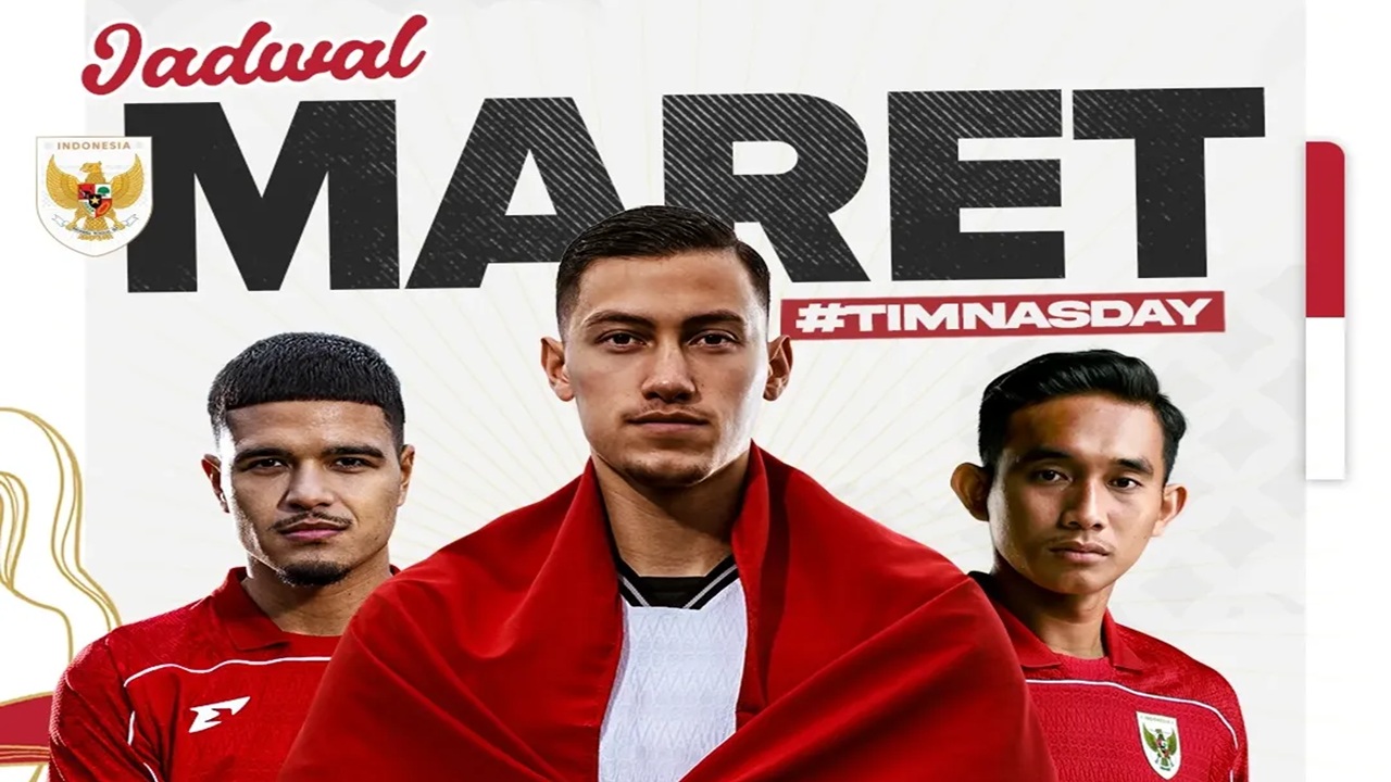 Cek Jadwal Timnas Indonesia Main di Kualifikasi Piala Dunia 2026 zona Asia Maret 2025 Ini