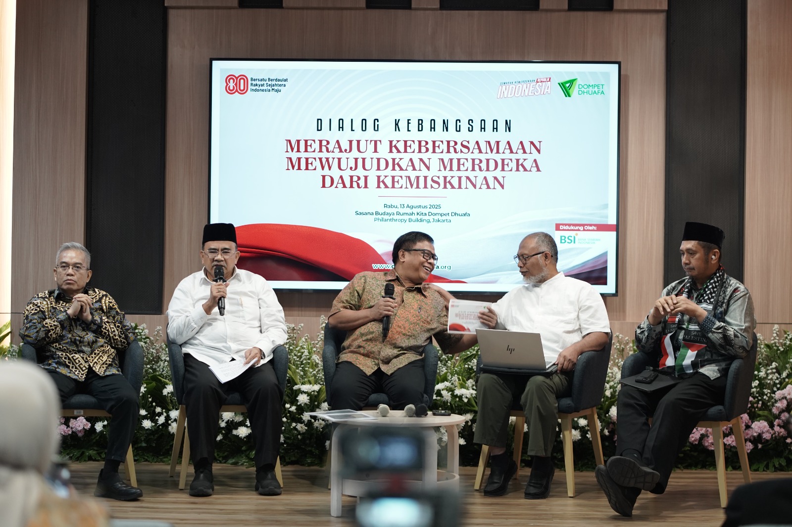 Dompet Dhuafa Gelar Sarasehan Tokoh Bangsa: Rajut Kebersamaan, Wujudkan Merdeka dari Kemiskinan