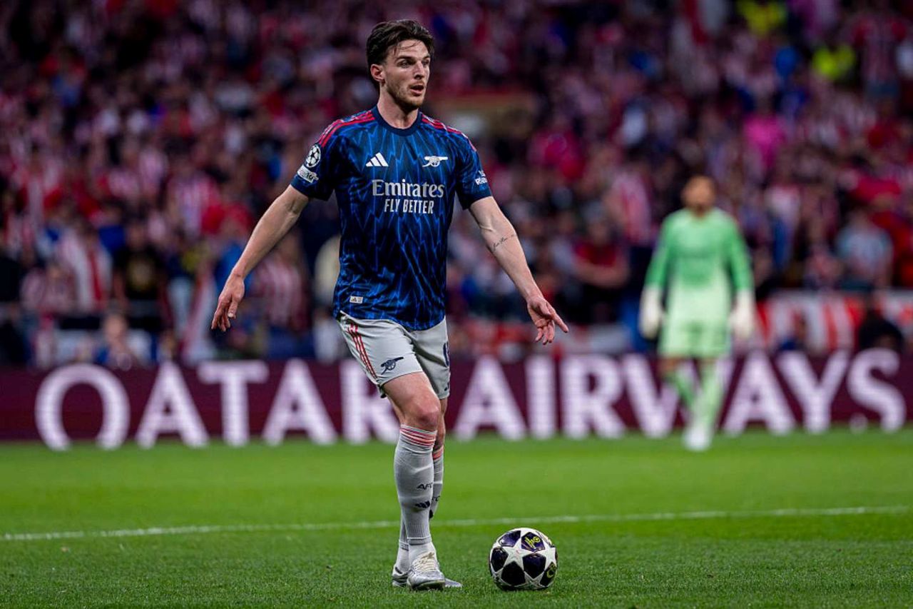 Petaka Arsenal: Declan Rice Terancam Absen di Leg 2 Semifinal Liga Champions, Ini Sebabnya!