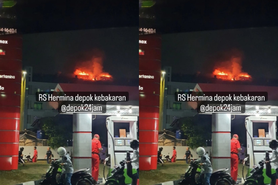 RS Hermina Depok Kebakaran, Pasien Langsung Dievakuasi