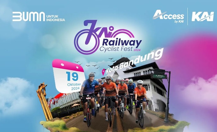 KAI Railway Cyclist Fest 2024 Tawarkan Sensasi Bersepeda di Jalur Ikonik, Beli Tiketnya di Sini Sekarang