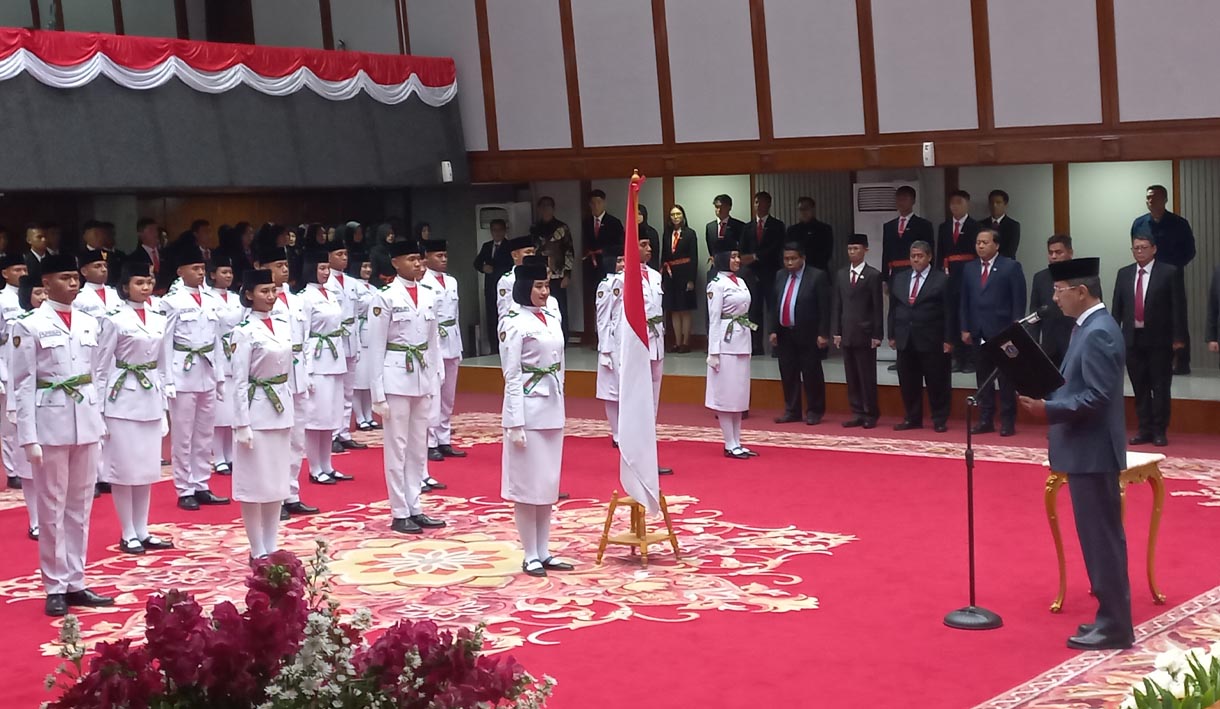 Heru Budi Pastikan Paskibraka Putri Tetap menggunakan Hijab Saat bertugas di IKN