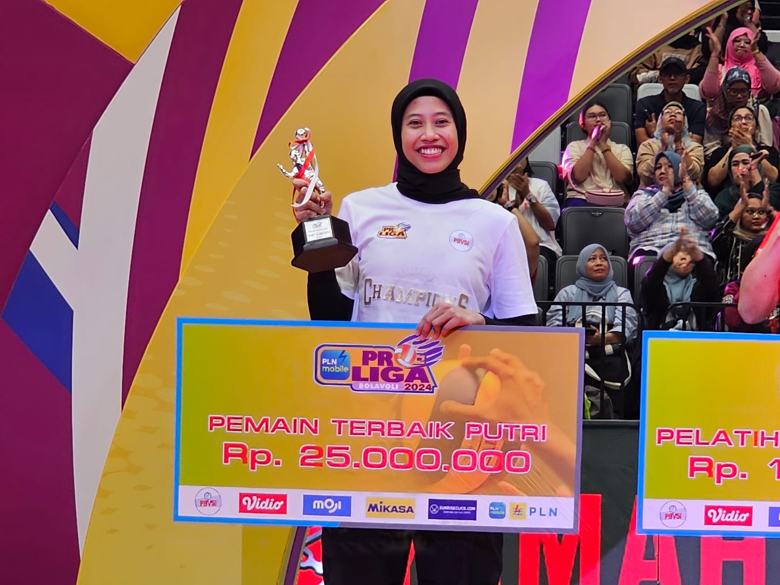 Megawati Pecahkan Kutukan, Antar BIN Juarai Proliga 2024 dan Raih MVP!