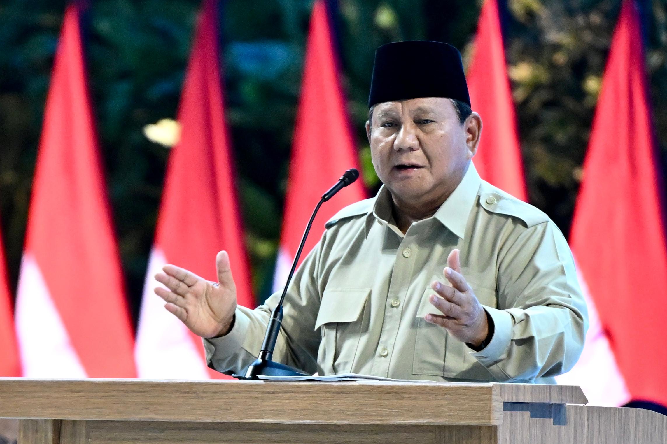 Mimpi Prabowo: Semua Rakyat Indonesia Makan Cukup, Sehat, Anak Sekolah Baik, Penghasilan Cukup