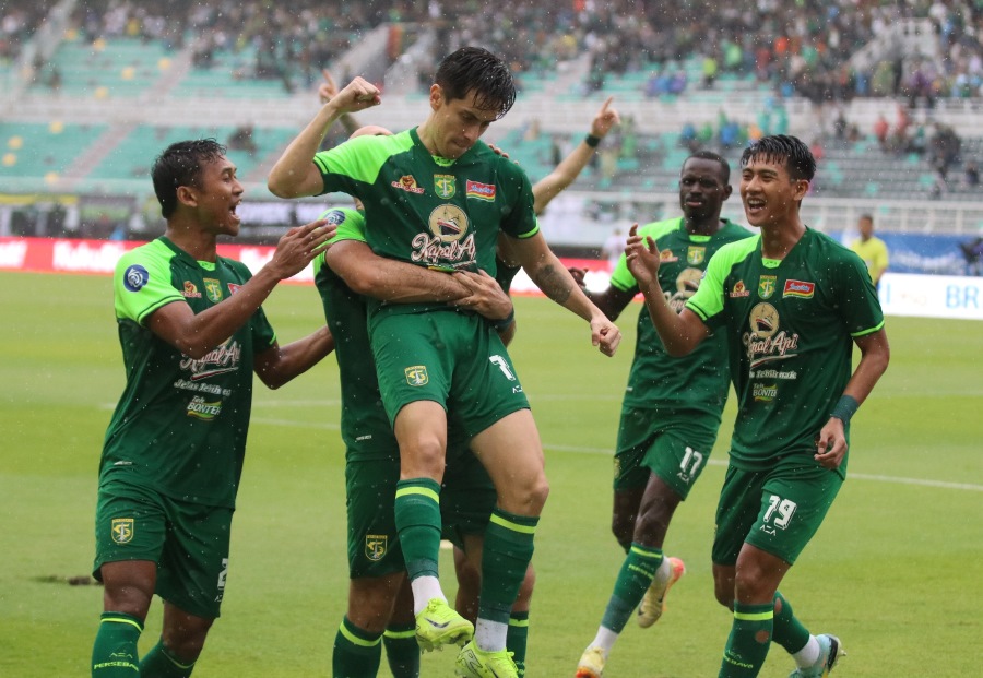 Persebaya vs Persik 4-1, Bajol Ijo Menang Lima Kali Beruntun