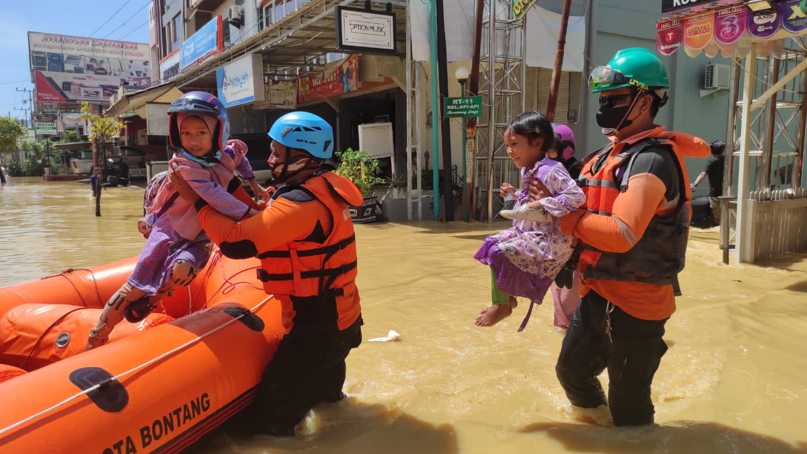 Giliran Bontang Diterjang Banjir, 8 Kelurahan Minta Bantuan