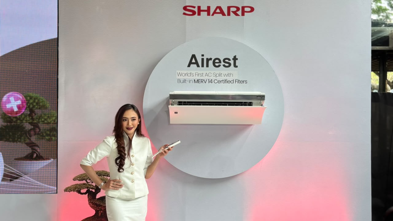 Inovasi Terbaru Sharp Airest, AC Split dengan Filter MERV 14 yang Sekaligus Jadi Air Purifier Pertama di Dunia
