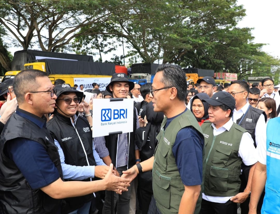 Komitmen Nyata BUMN Peduli, BRI Terjunkan Relawan dan Tegaskan Dukungan Jangka Panjang Pemulihan Bencana Sumatera