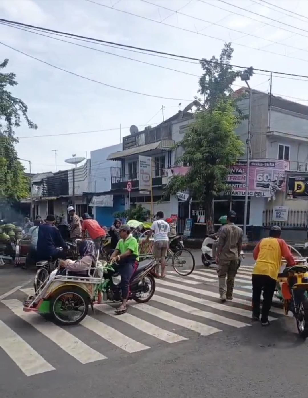 Regulasi Becak Listrik Dipertanyakan , Bentor di Kota Pasuruan Makin Marak