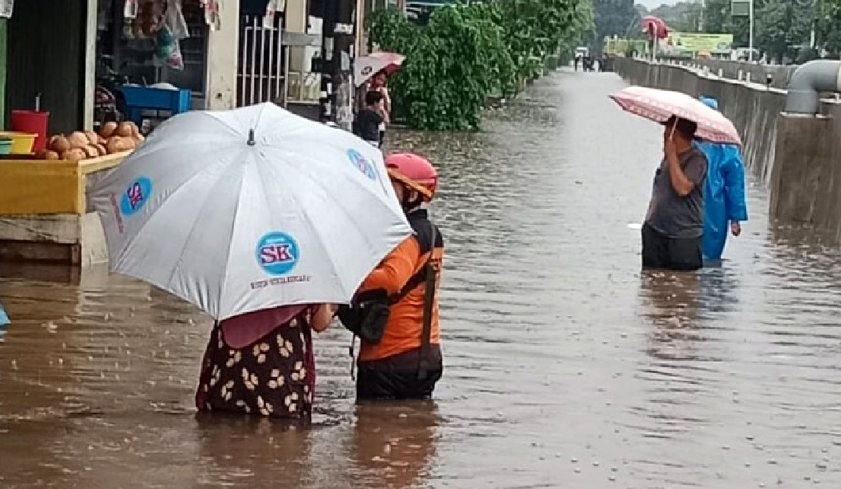 7 Kelurahan di Tangsel Terendam Banjir hingga 80 Cm, 673 Keluarga Terdampak