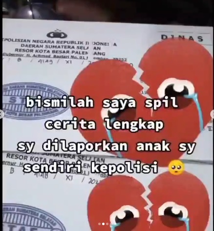  Anak Tega Laporkan Ibu Karena Tak Terima Dimarahi Pacaran Melewati Batas