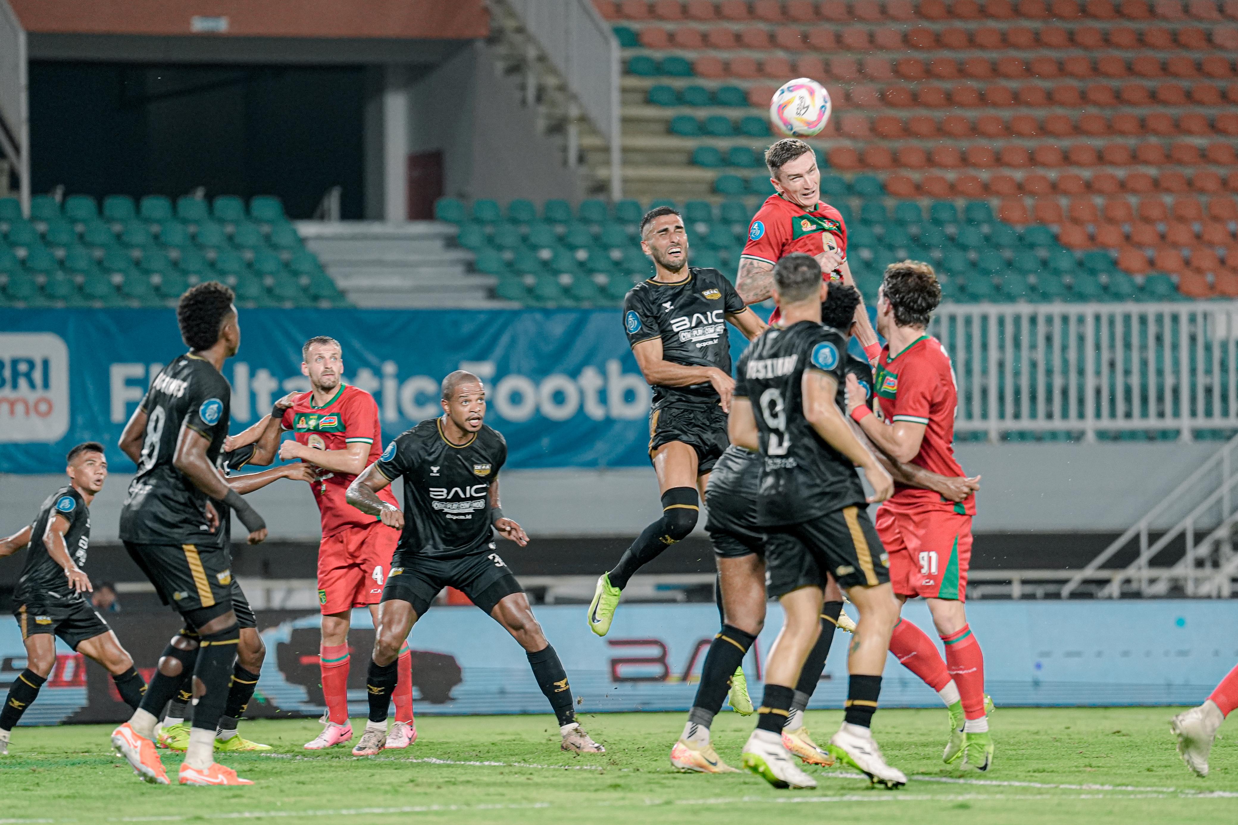 Dewa United vs Persebaya 2-0: Duo Alex Buat Armada Paul Munster Kelimpungan