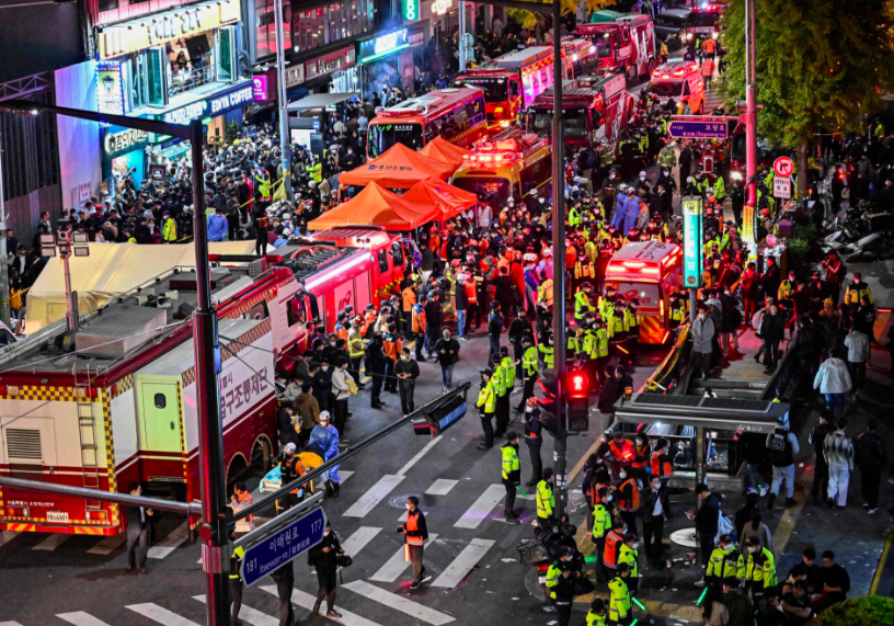 Pengunjung Festival Halloween Itaewon 10 Kali Lipat Dari Biasanya