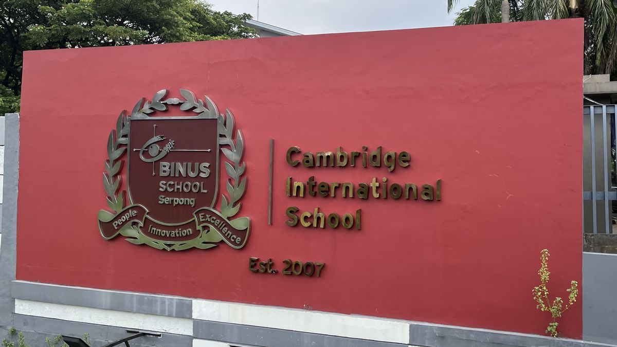 Binus School Benarkan Anak Vincent Rompies Terlibat Perundungan