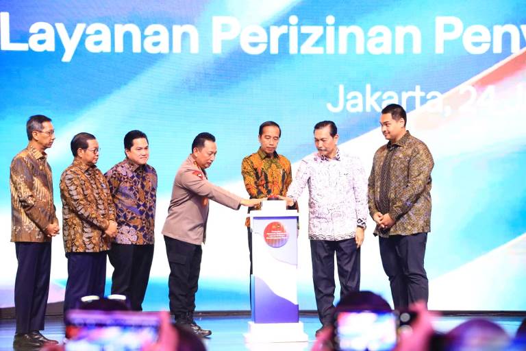 Jokowi Apresiasi Polri Luncurkan OSS Perizinan Event