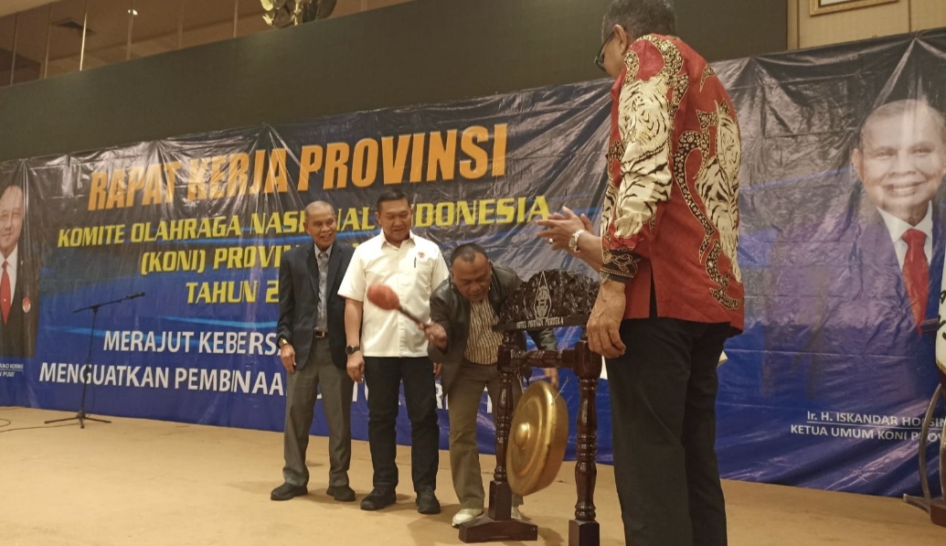 Gelar Rakerprov, KONI Riau Diminta Matangkan Persiapan Atlet Hadapi PON