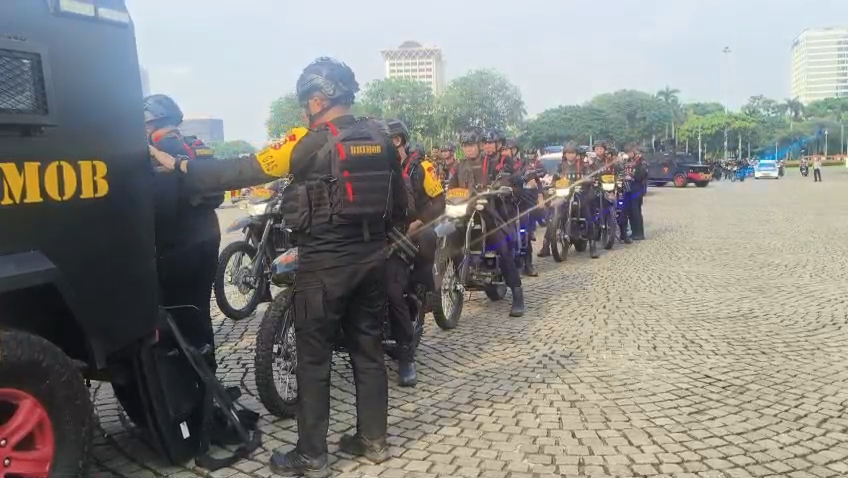 JAGA JAKARTA, Polda Metro Gelar Patroli Skala Besar Pastikan Kamtibmas Ibu Kota