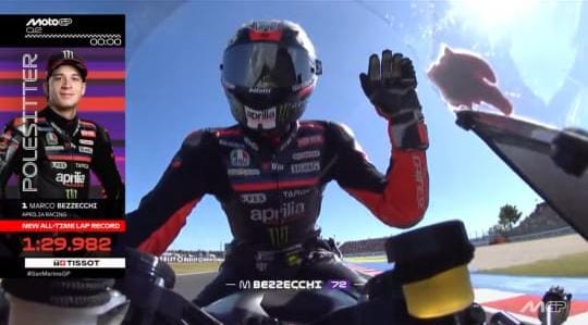 MotoGP San Marino 2026: Marco Bezzecchi Pole Position dan Pecahkan Rekor Lap