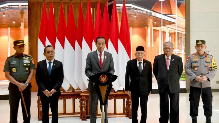 Ditanya Soal Perolehan Suara Partai Putranya yang Tiba-tiba Melonjak, Jokowi: Silakan Tanya ke Partai